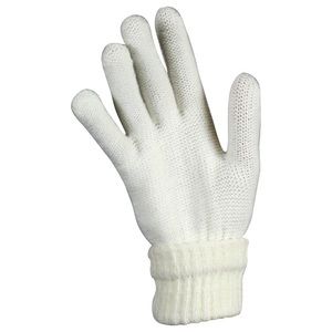 NWT White Juncture Knit Gloves